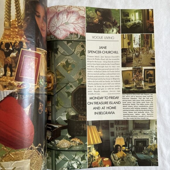 BRITISH VOGUE - JUNE 1974 - Picture 3 of 15